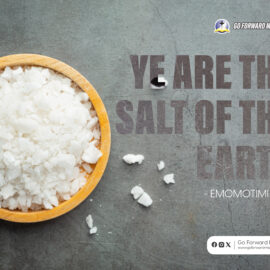 Ye are the salt of the earth