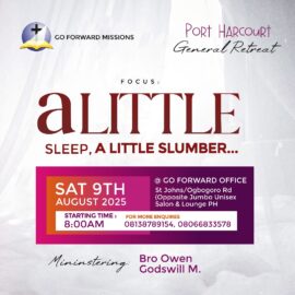 A Little Sleep, A Little Slumber – Owen Godswill M.